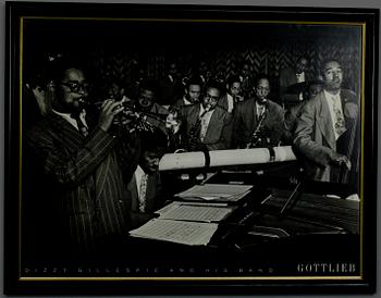 AFFISCHER, 3 st, Adolf Gottlieb, jazzaiheisia, 1900-luvun loppupuoli.