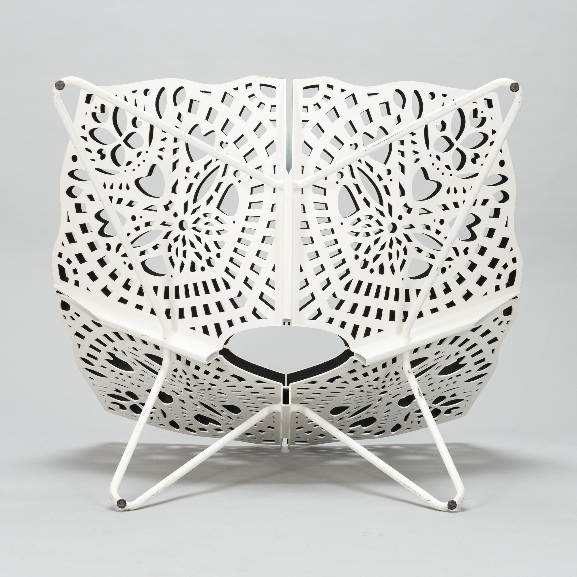 Louise Campbell, a 21st century lounge chair 'Prince chair' for Hay, Denmark.
