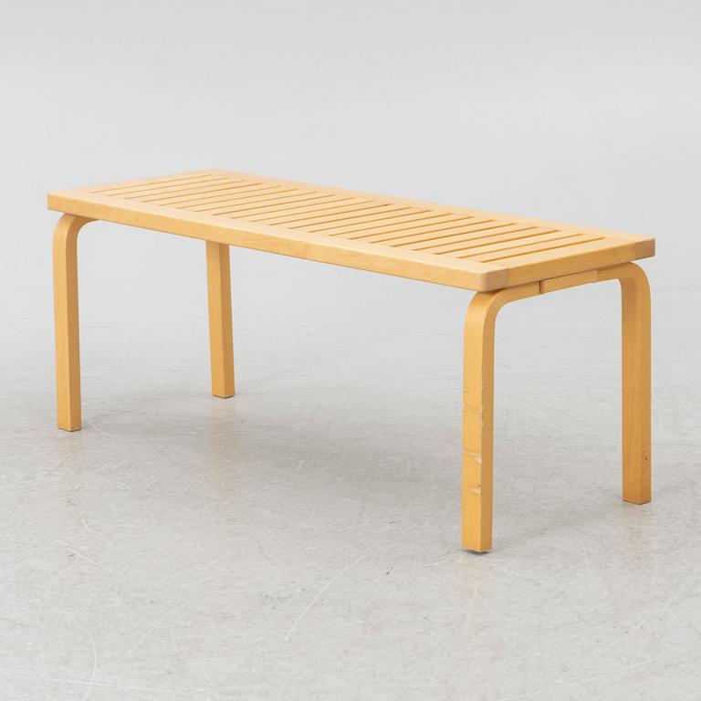 Alvar Aalto, A model 153A bench, Artek 1990s.