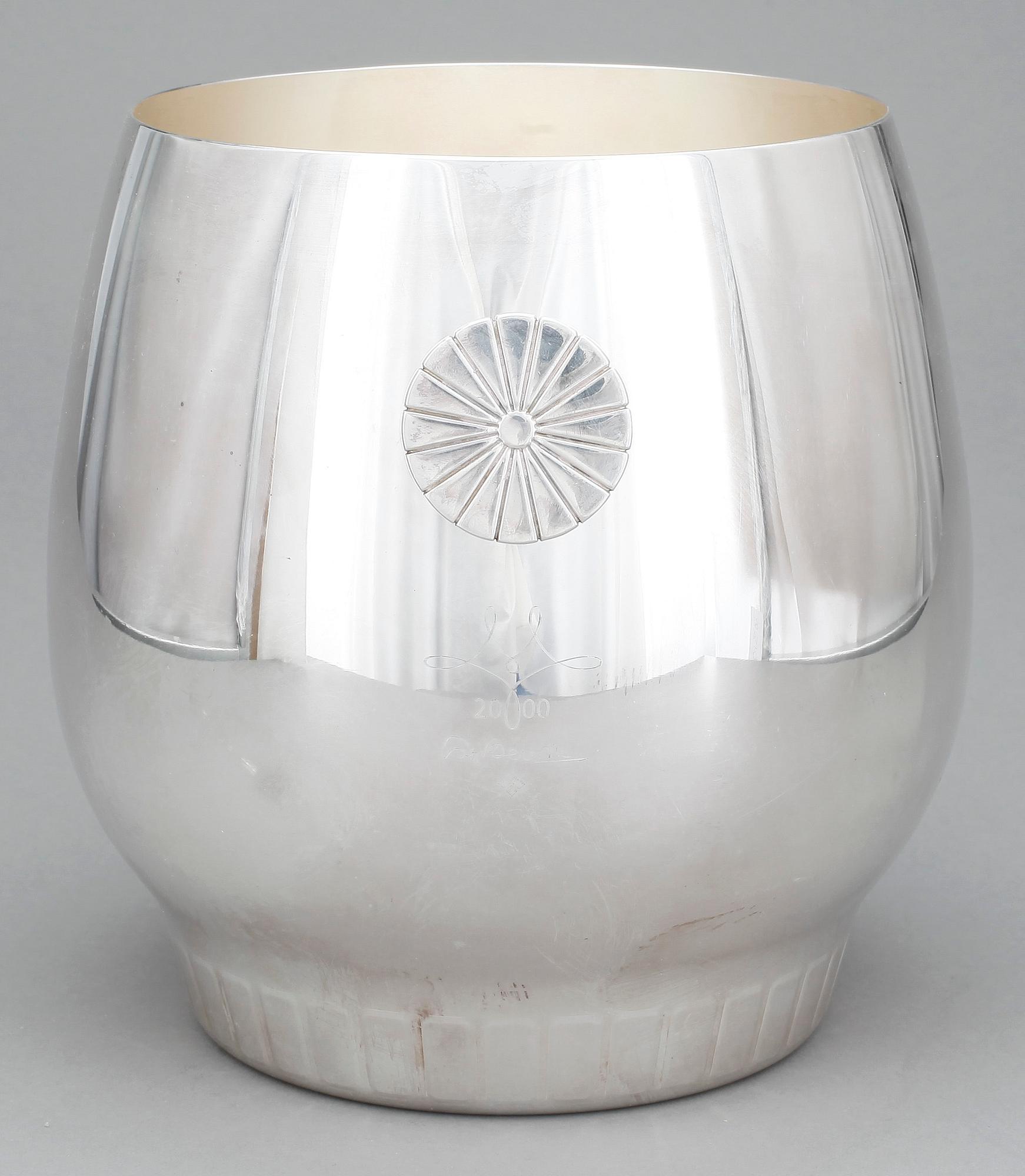 VINKYLARE, nysilver, Sigvard Bernadotte för Fyrklövern, numrerad 864/2000, 1900-talets andra hälft.