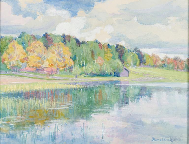 Dora Wahlroos, Coastal Landscape.