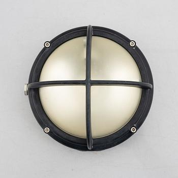 Lauritz Knudsen, wall lamp for outdoor use, "Skot", Louis Poulsen, Denmark.