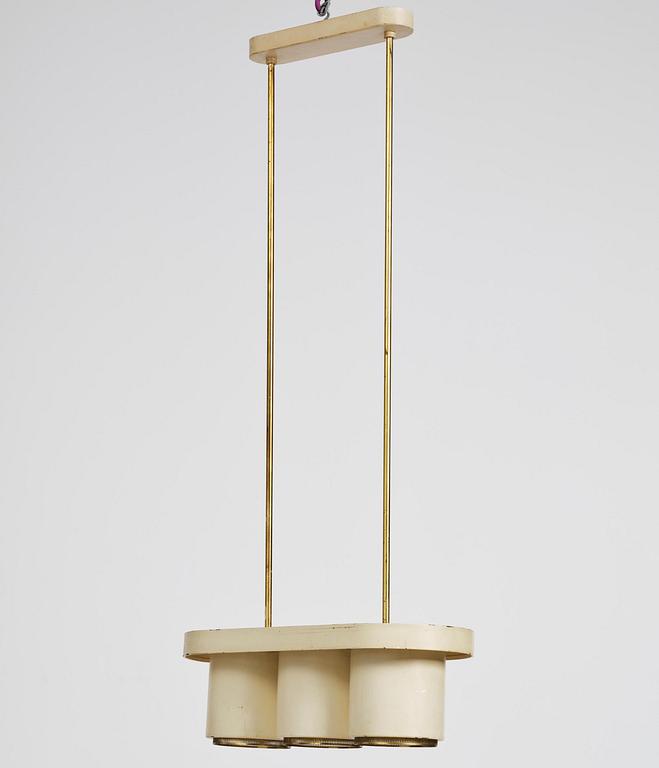 Alvar Aalto, a ceiling lamp model A 203,  Valaisinpaja Finland, 1970s.