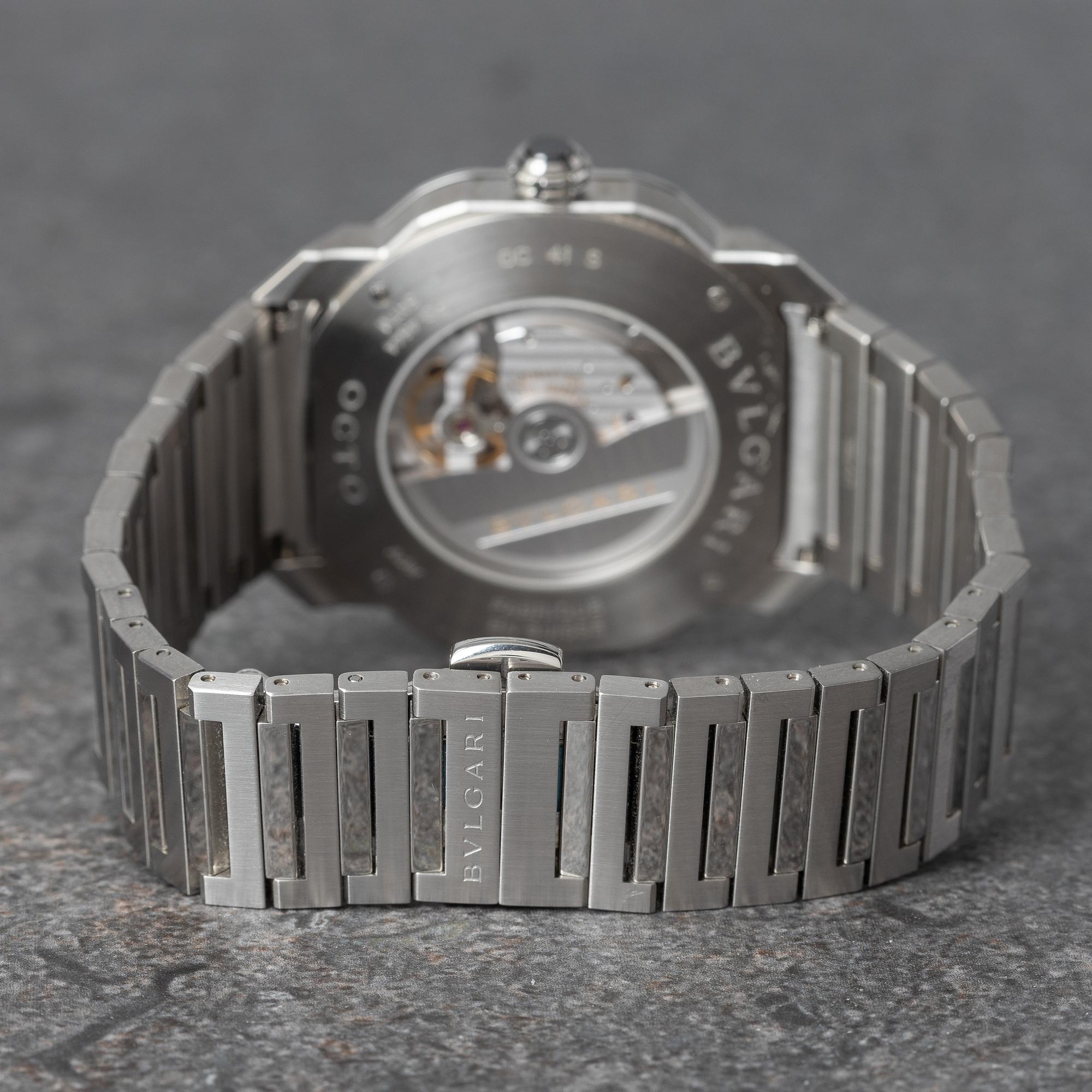 Bulgari, Octo Roma, "Green Dial”, "MEA Market", ca 2021.