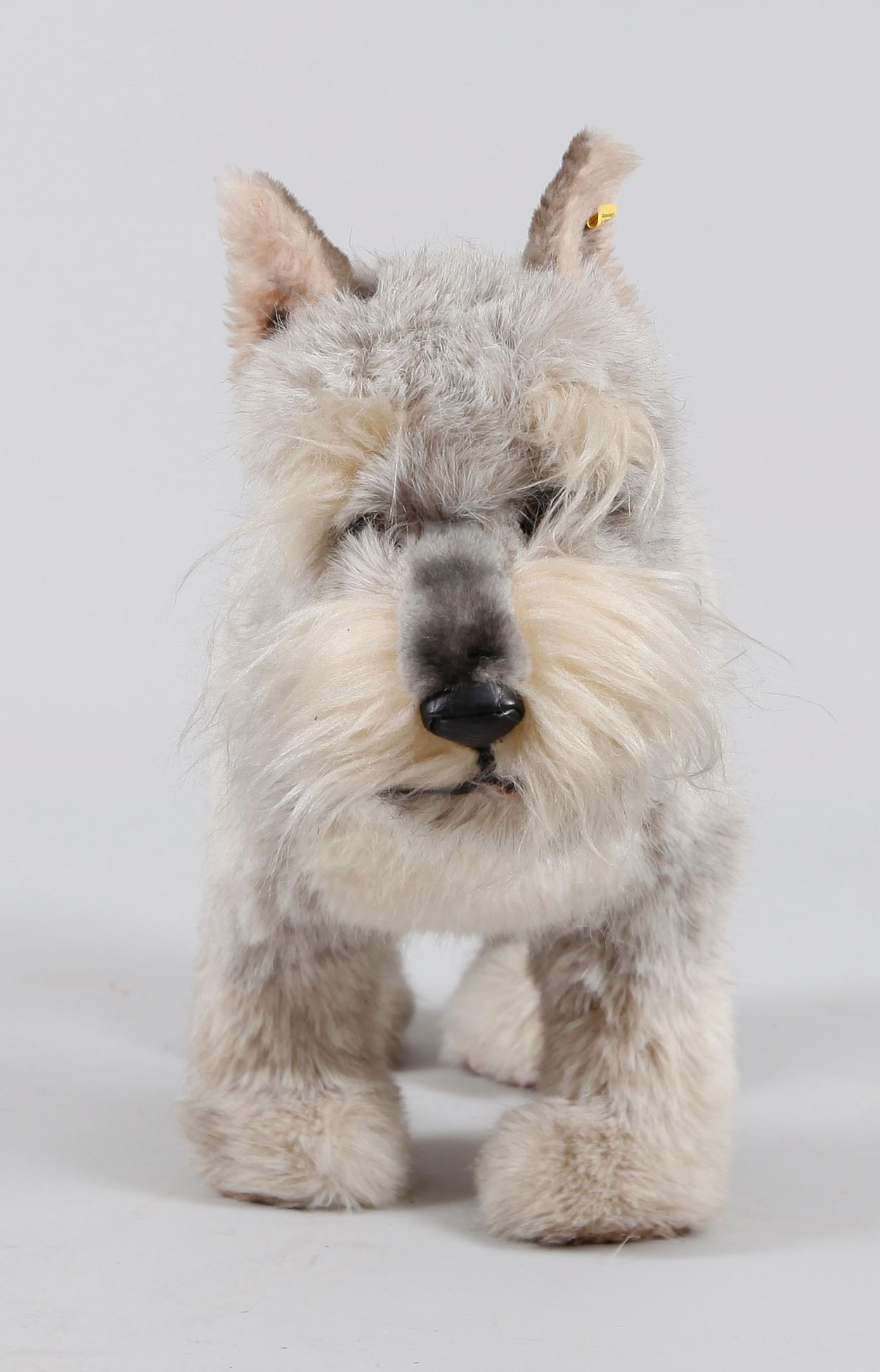 LEKSAK, Steiff, schnauzer.