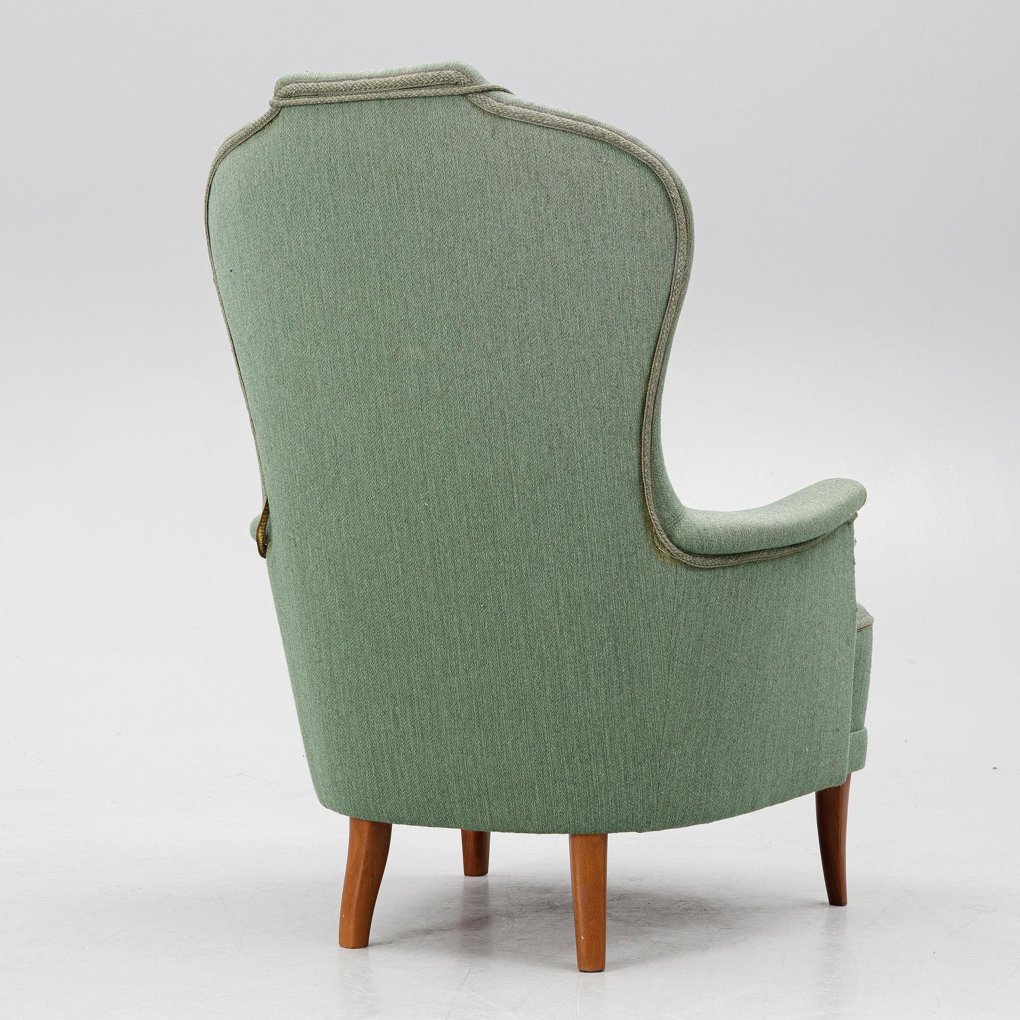 Carl Malmsten, armchair 'Grandmother', second half of the 20th century.