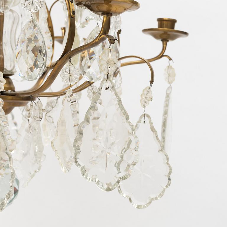 A Baroque style chandelier, first half of the 20th Century.