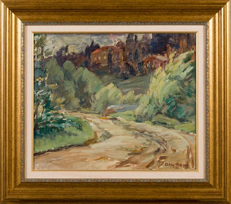 ALEX RAPP, olja på duk, signerad och daterad -24.