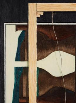 Philip von Schantz, Still life with painting and frame.