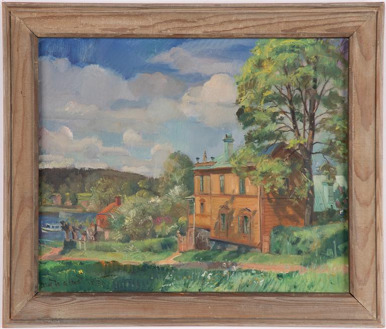 Axel Wallert, Villa by the canal.