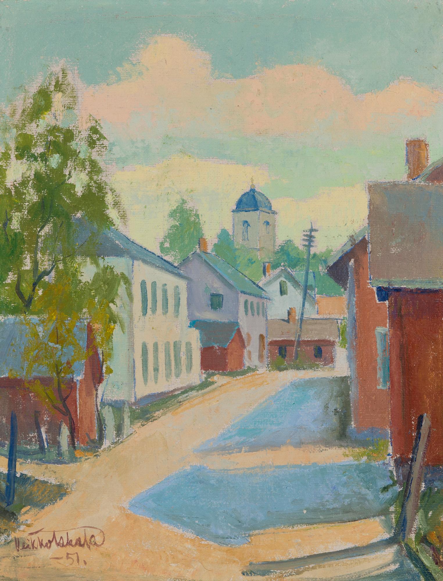 VEIKKO TAKALA, oil on canvas, signed and dated -51.