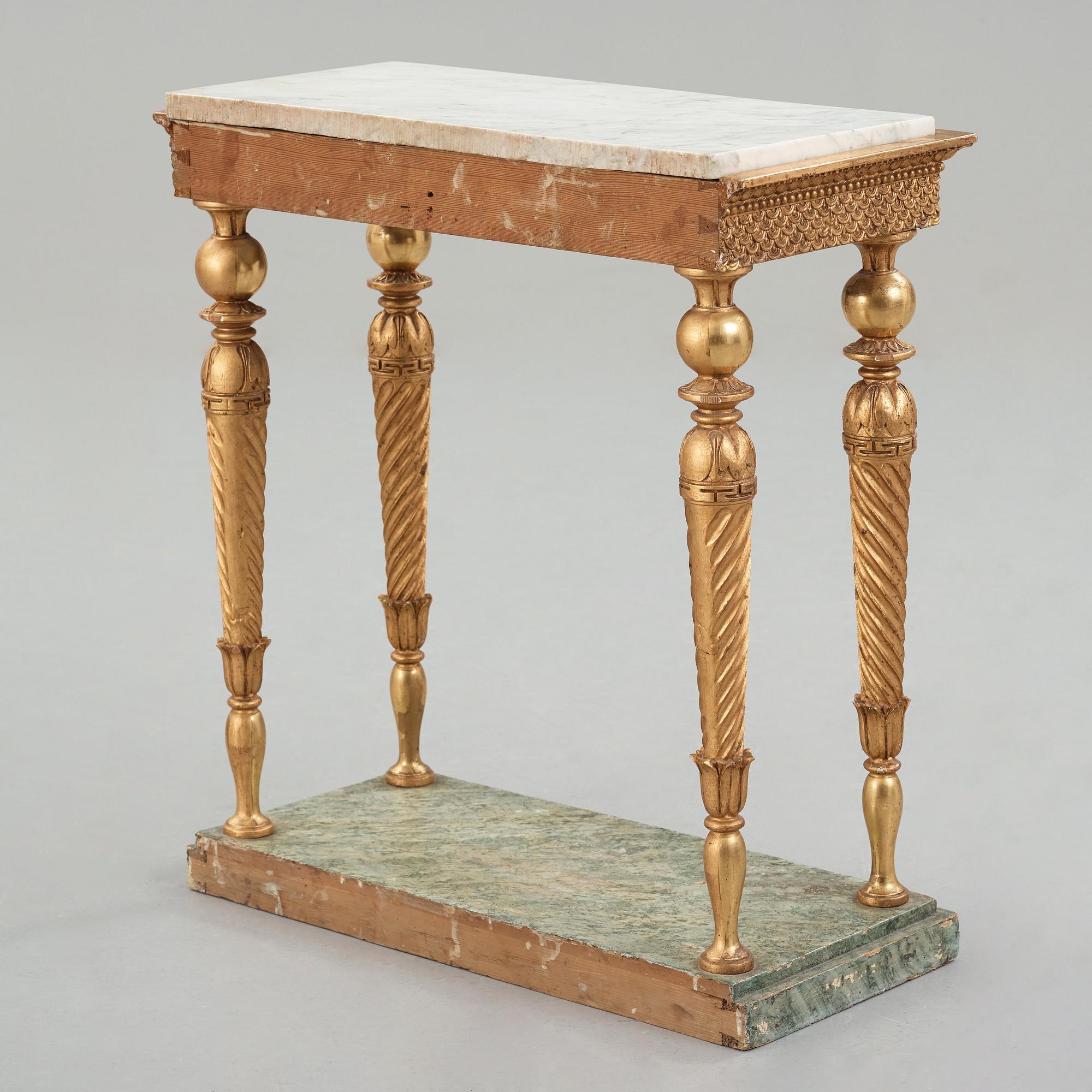 KONSOLBORD, 1800-talets början, Sengustavianskt.