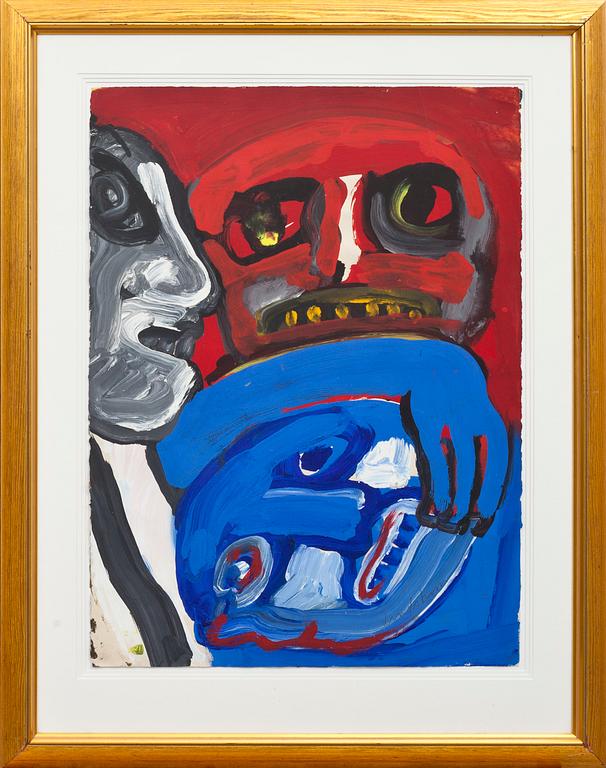 BENGT LINDSTRÖM, akryl. Signerad.