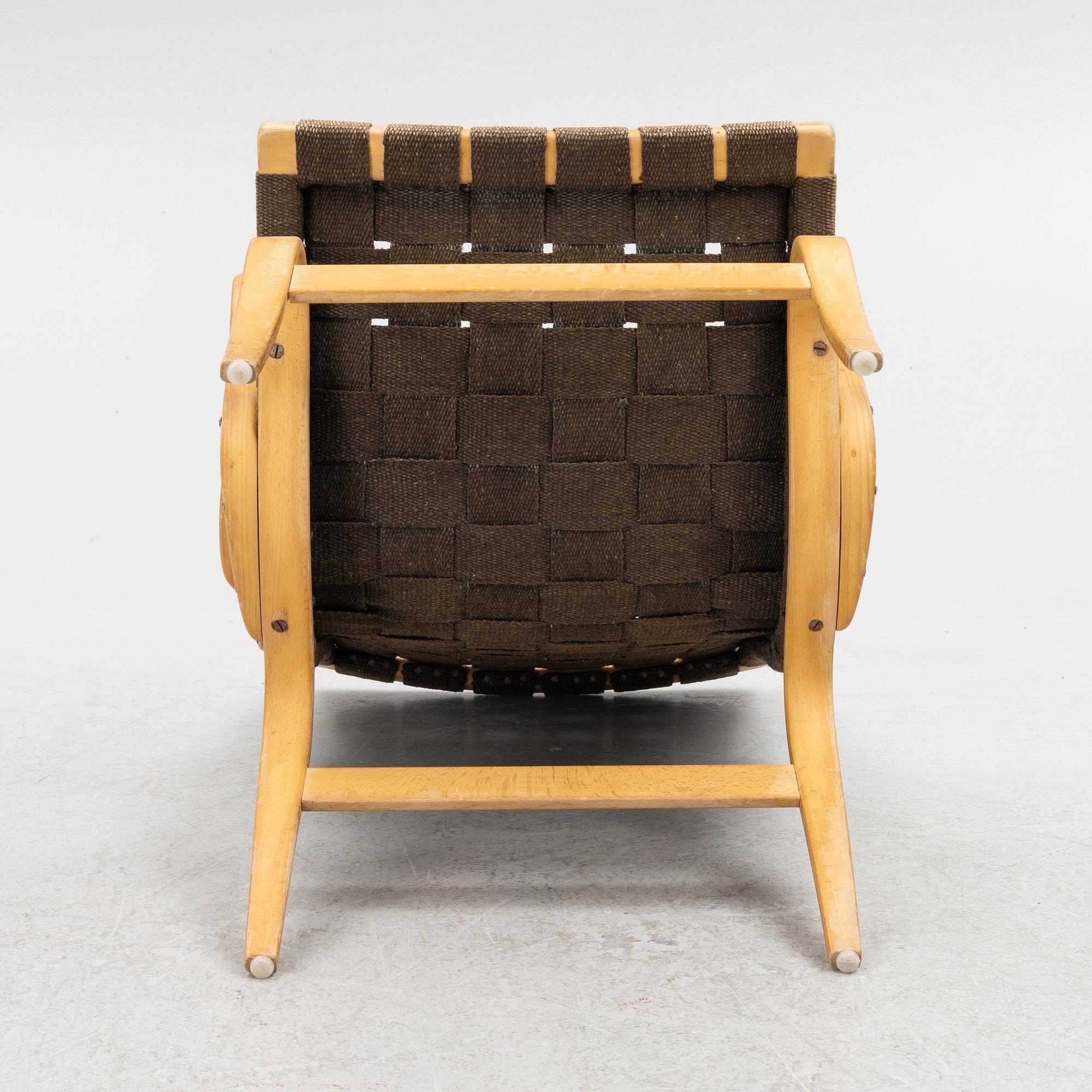 Bruno Mathsson, fåtölj, "Eva", 1900-talets andra hälft.