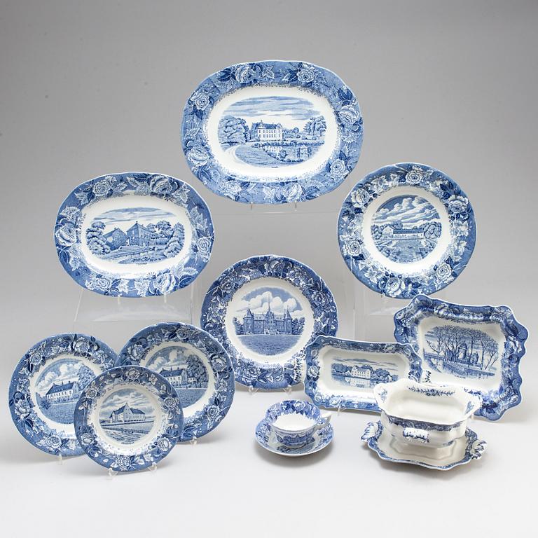 132 psc creamware 'Skåne', Rörstrand (1915-48).