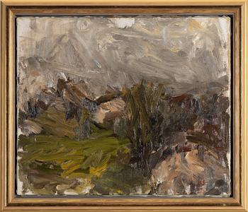 Olle Skagerfors, oil on canvas, signed OS:.