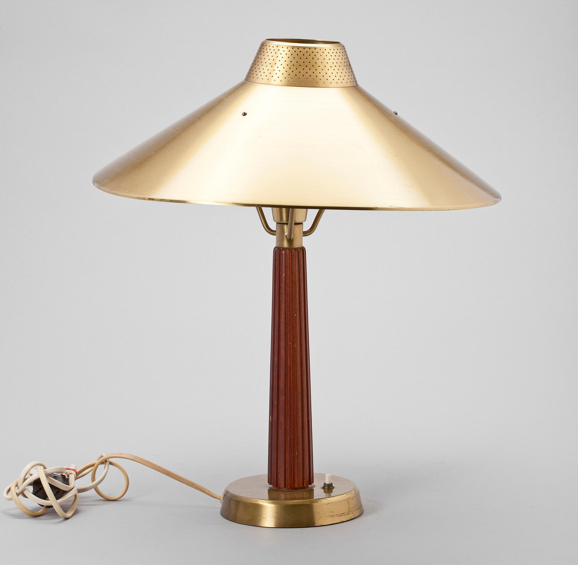 BORDSLAMPA, Ateljé Lyktan, Åhus, 1940-tal.