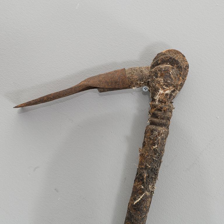 Ceremonial axe, Nigeria or Mali.
