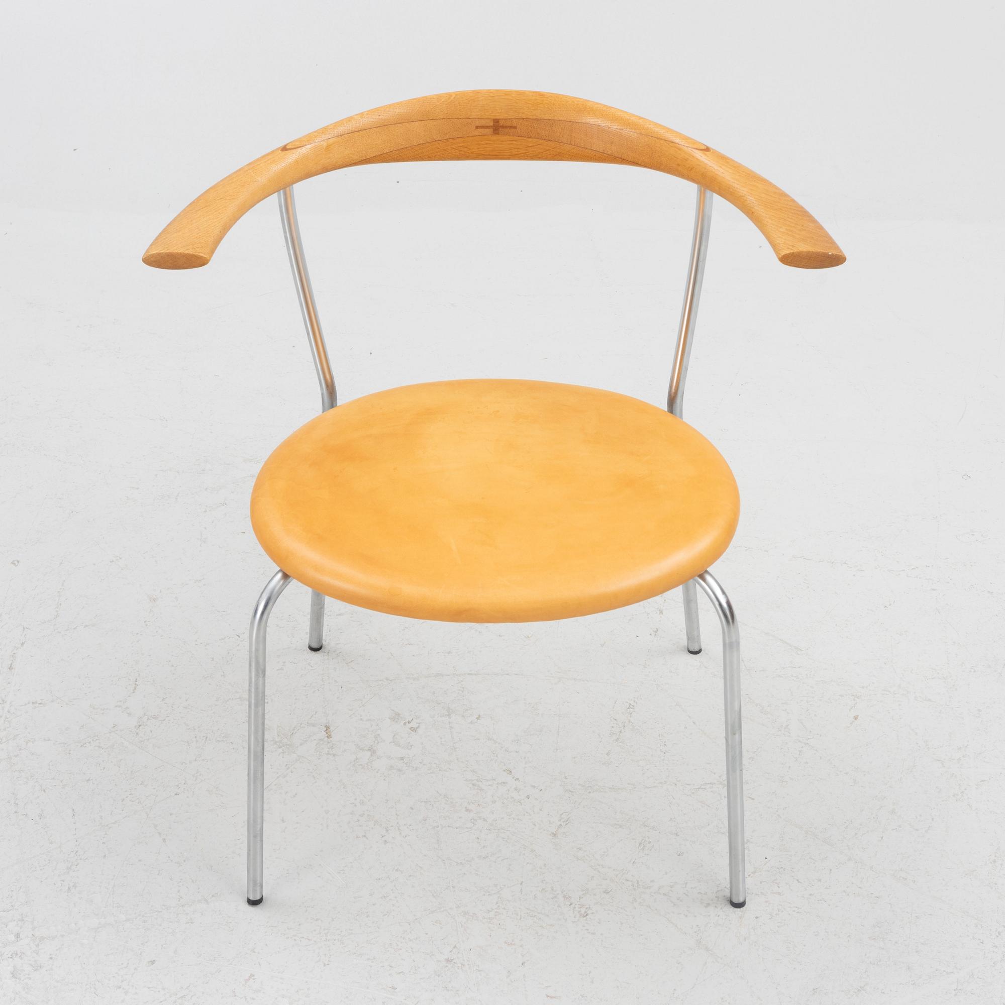 Hans J. Wegner, a model pp701 chair, PP Møbler, Denmark, 2005. Provenence Sven Lundh.