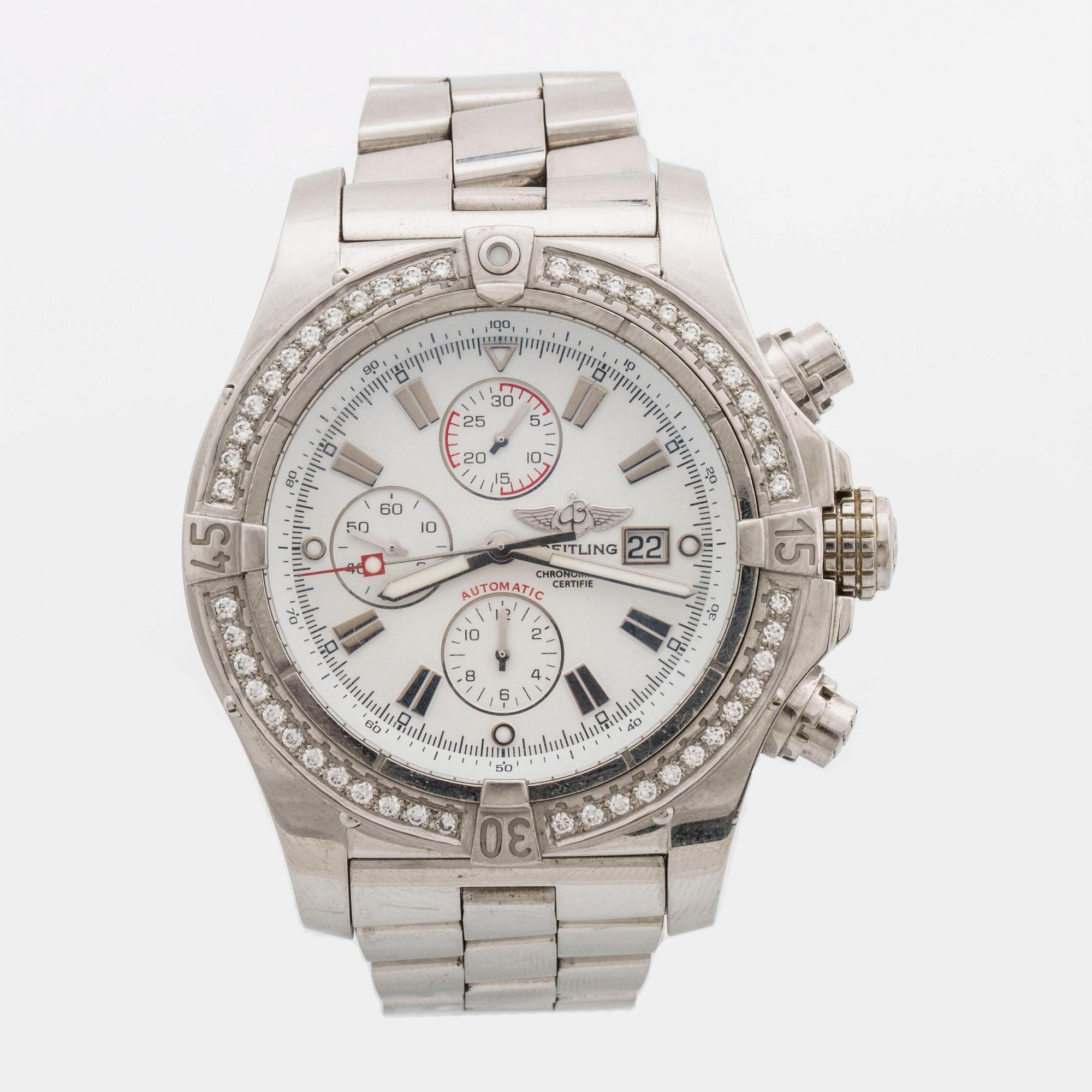 BREITLING, Super Avenger kronograf, armbandsur, 49 mm.