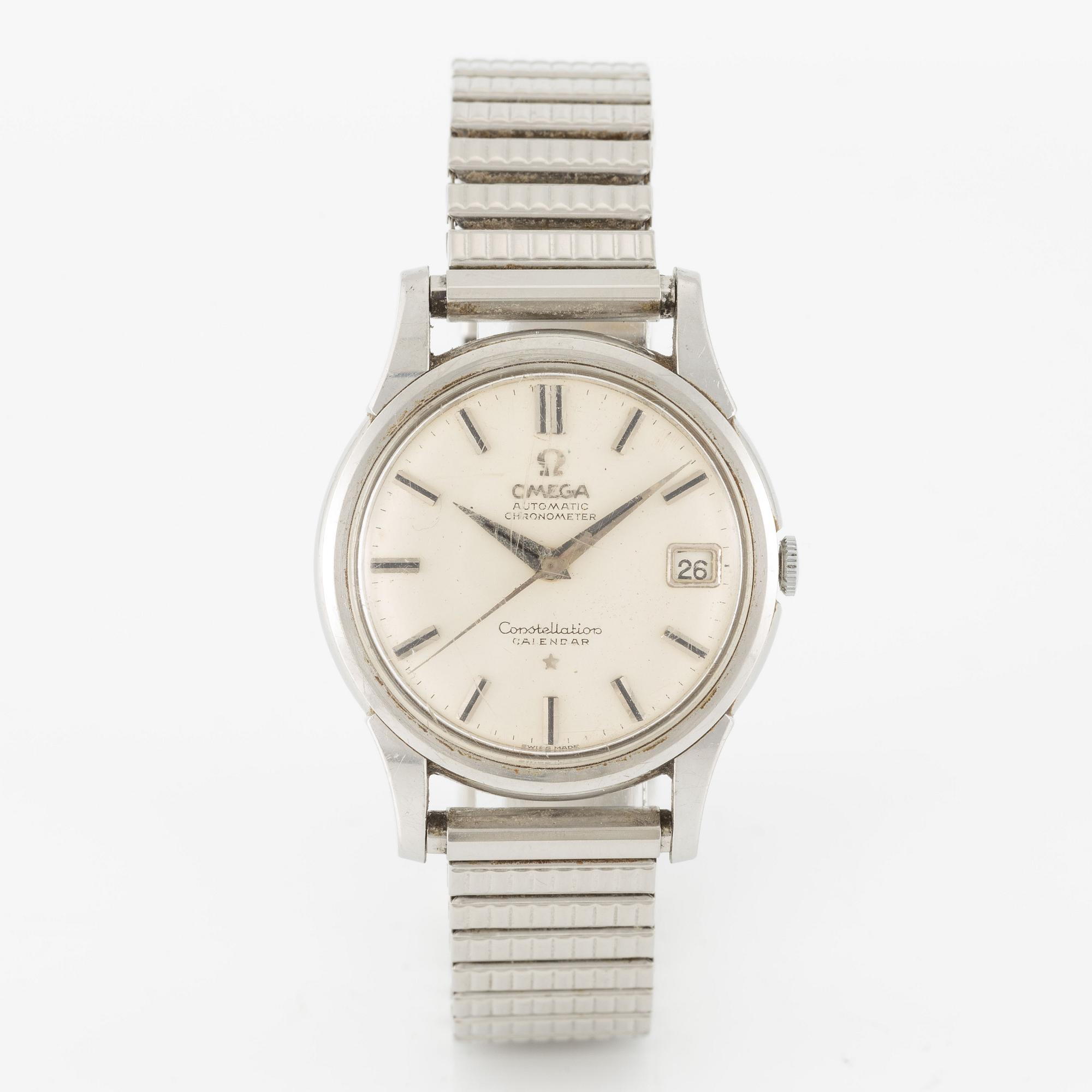 Omega, Constellation, wristwatch, 34.5 mm.