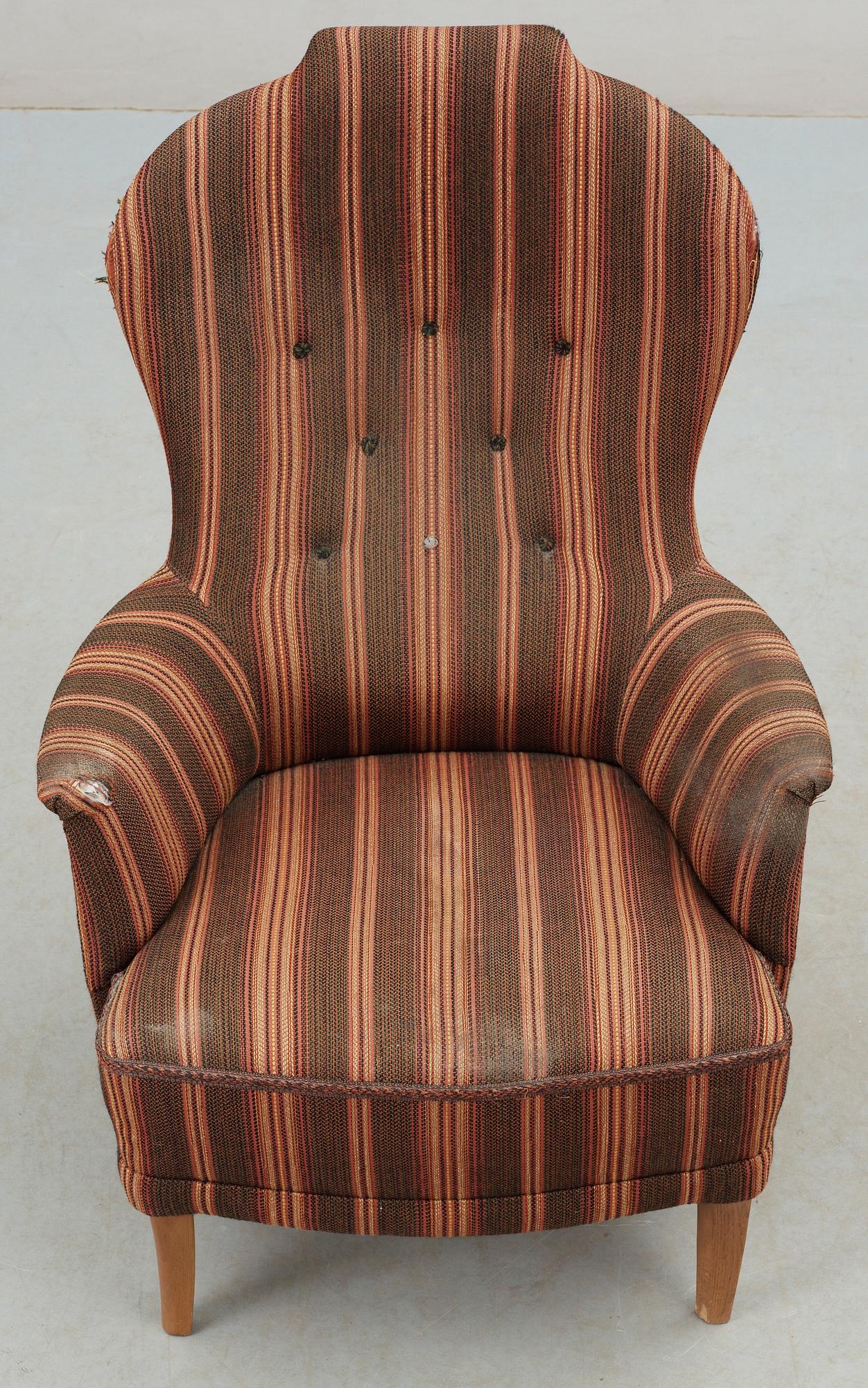 FÅTÖLJ, "Farmor" Carl Malmsten, 1900-talets andra hälft.