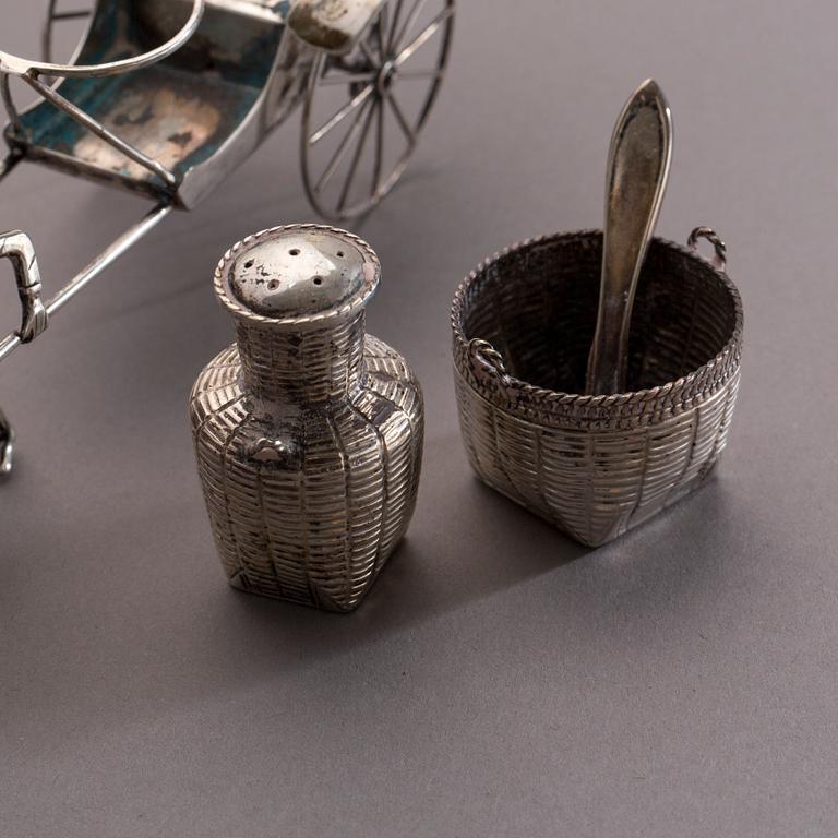 SALTKAR, silver, Sterling. Vikt ca 80 g.