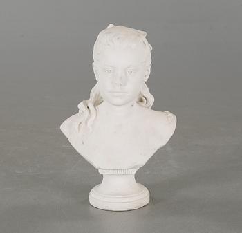 PER HASSELBERG, sculpture, plaster, signed and dated 1882.