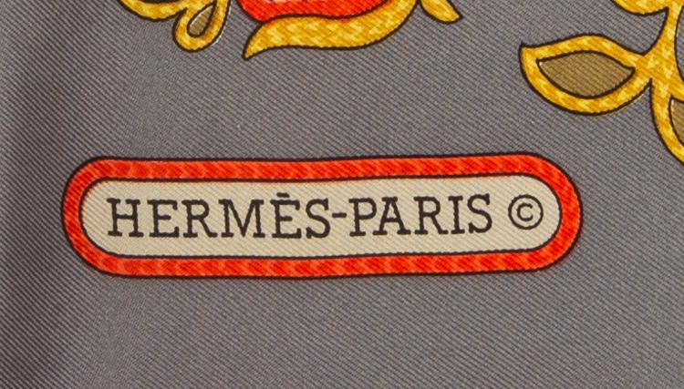 Hermès, scarf, "India".