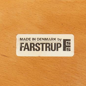 Chairs, Farstrup Denmark, 6 pcs, 1960s.