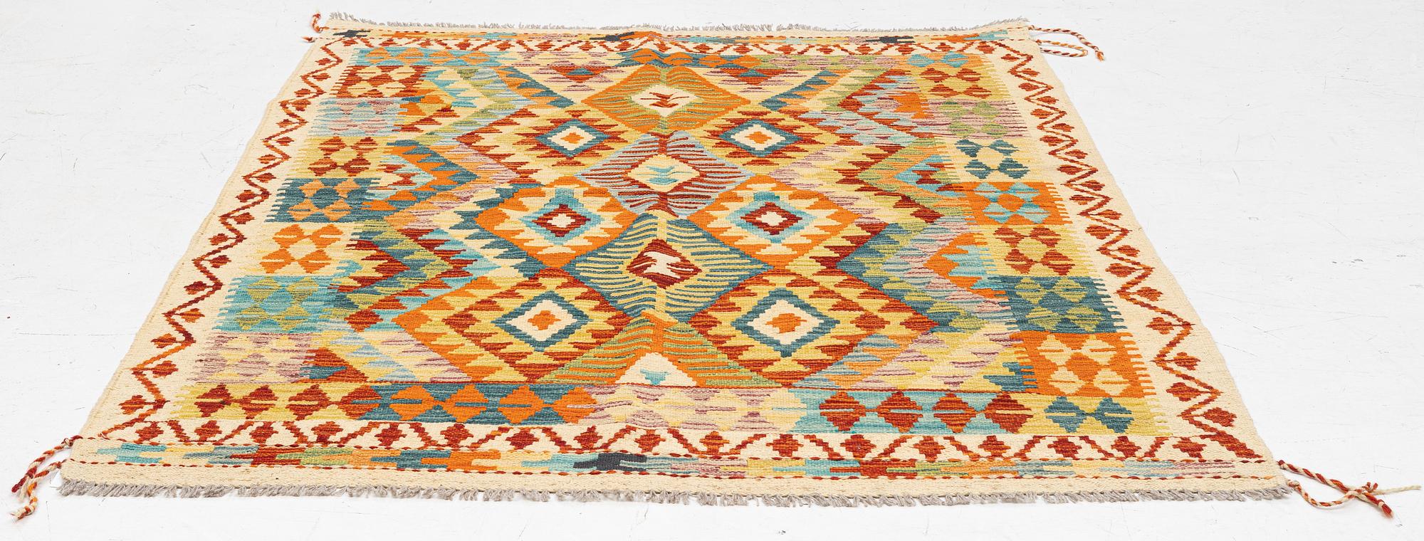 Rug, Kelim, modern, approx. 180 x 130 cm.