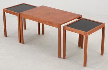 SATSBORD, 3 delar, Svante Skogh, AB Seffle Möbelfabrik, 1960-tal.