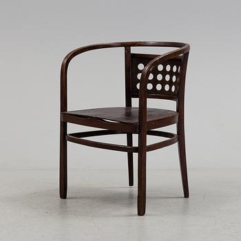 OTTO WAGNER, karmstol, Jacob & Josef Kohn, Wien, 1900-talets början.