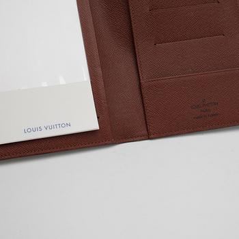 LOUIS VUITTON, a Monogram canvas agenda.