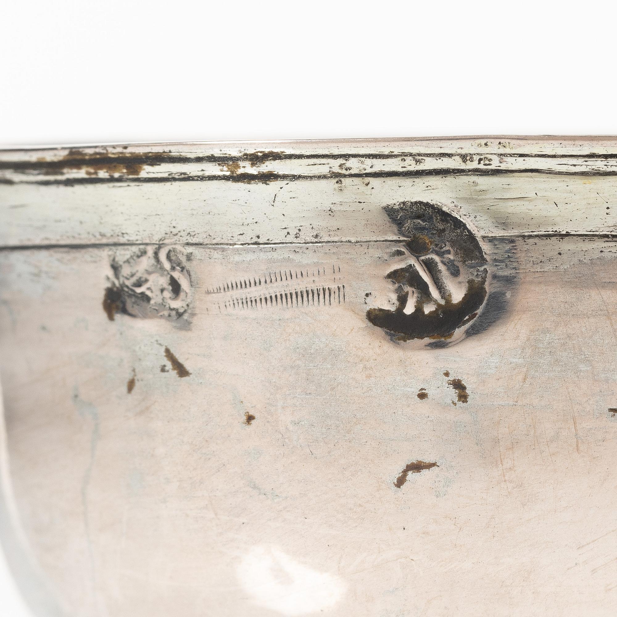Tumlare, silver, Leipzig, 1700-talets första hälft.