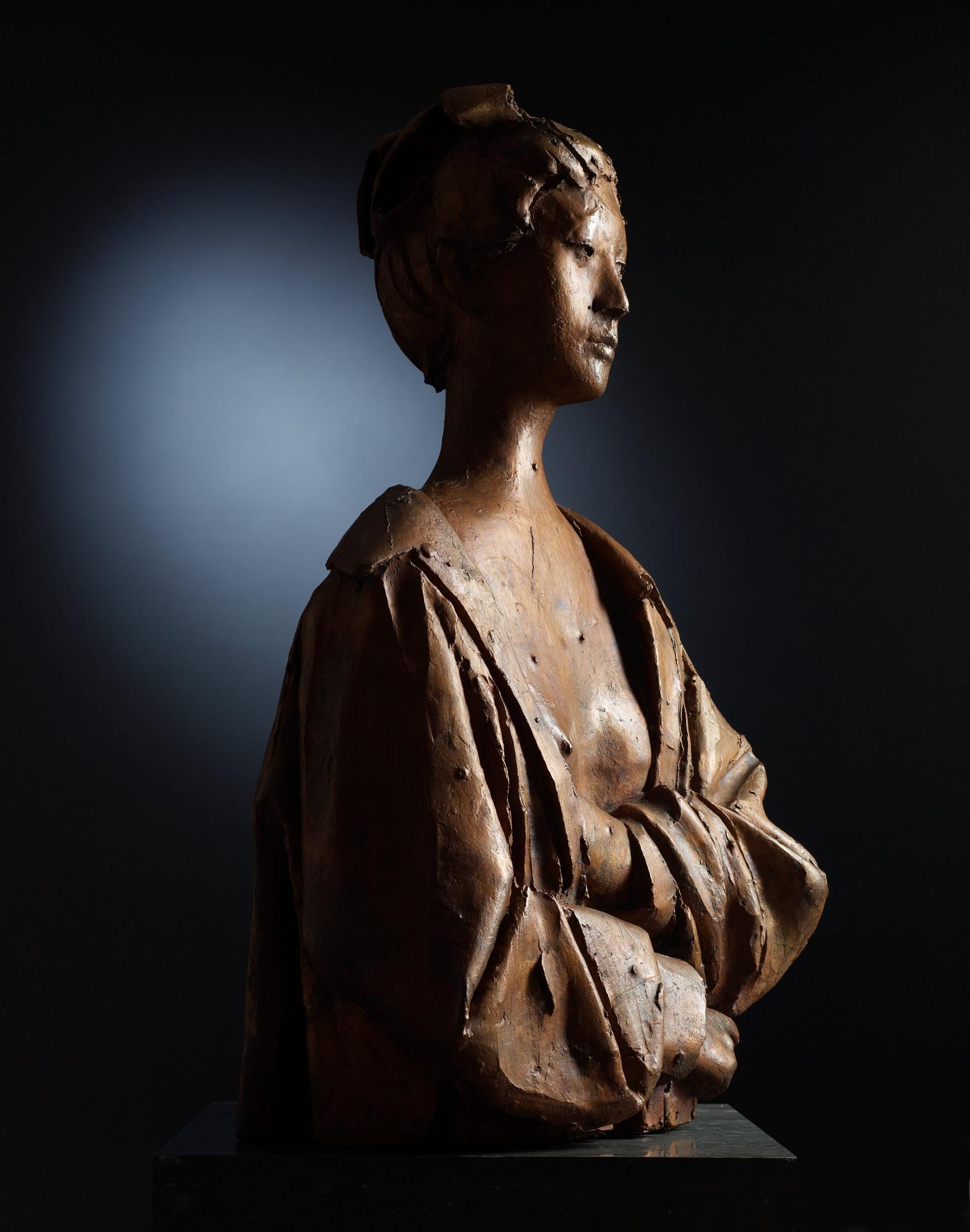 Giacomo Manzù, "Busto di Emy".