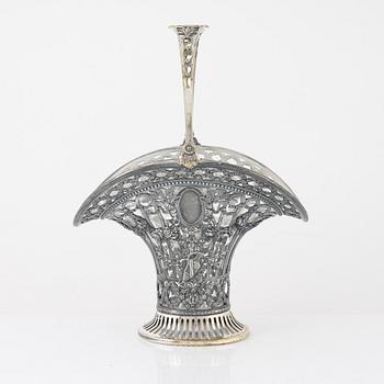 WMF, basket, new silver, first half of the 20th century.