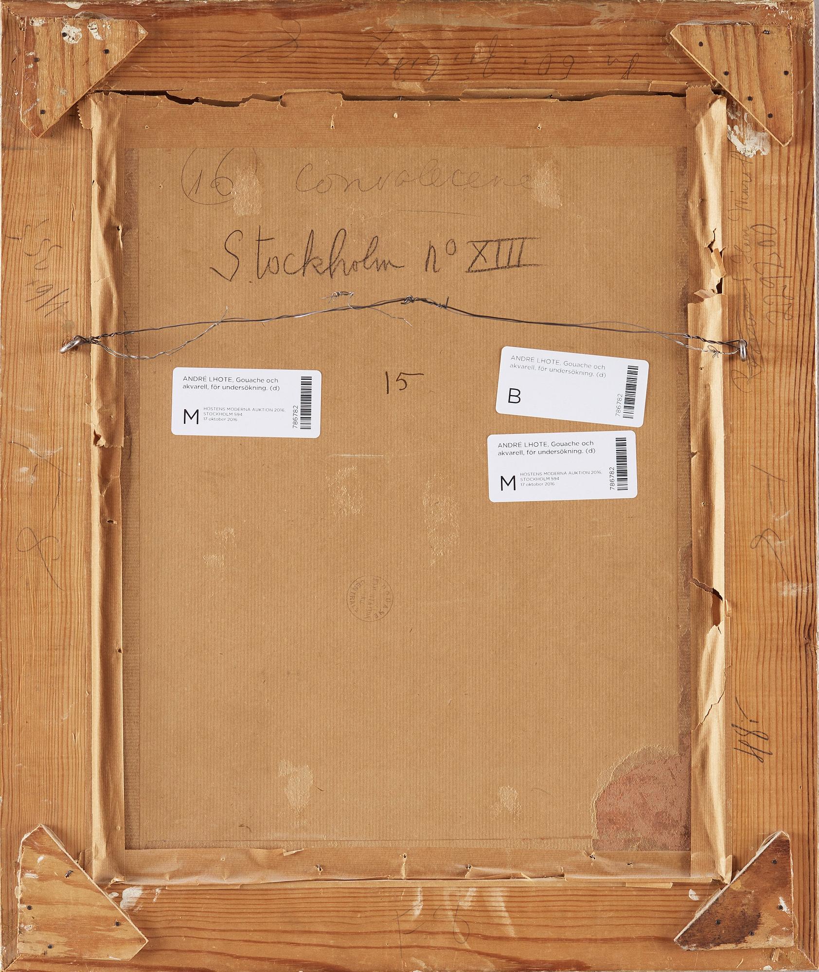 André Lhote, "Convalecence".