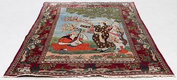 Matta, Keshan, Figural, 200 x 125 cm.