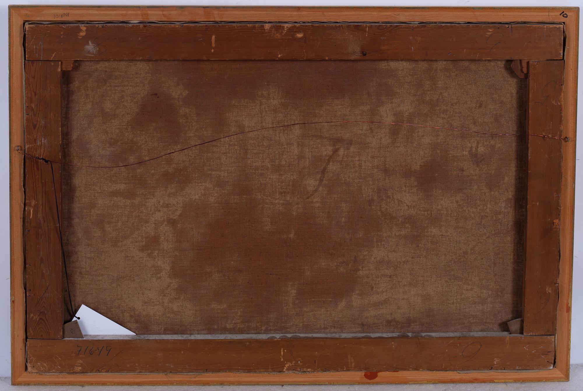 Arvid Ahlberg, ”Meteor & Vanadis vid Utklippans fyr".