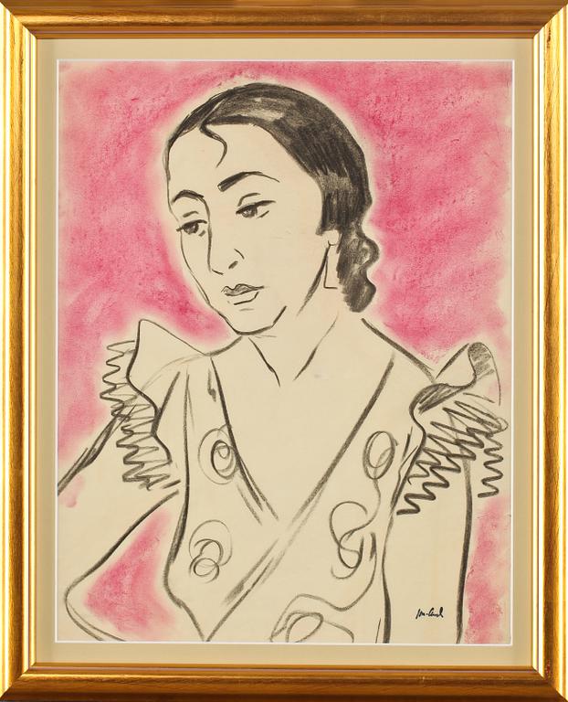 JOHN JON-AND, pastell, stämpelsignerad.