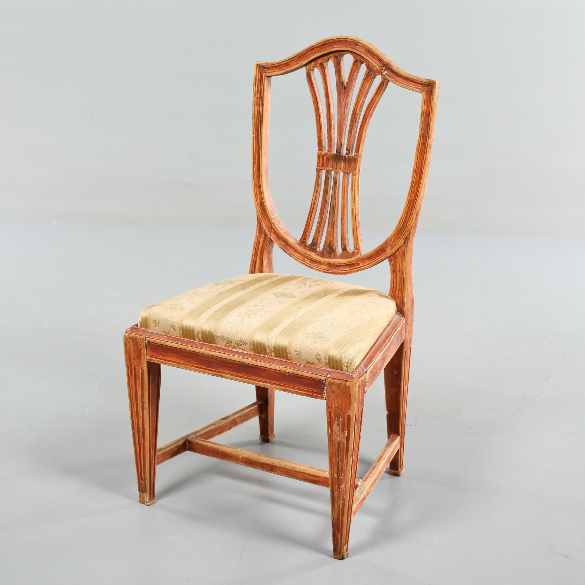 STOL, gustaviansk, 1700-talets slut.