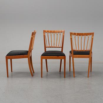 Josef Frank, stolar 6 st, modell 1165, Firma Svenskt Tenn.