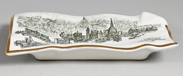 ASKFAT, porslin, Fornasetti, Italien, 1987.