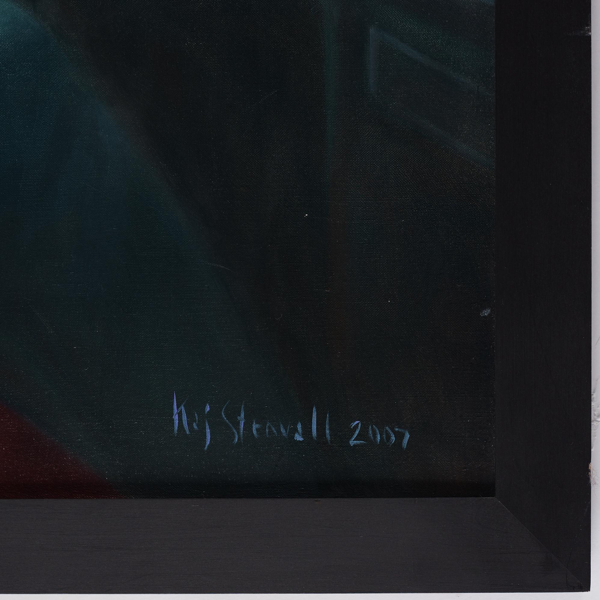 Kaj Stenvall, oil on canvas, signed and dated 2007.