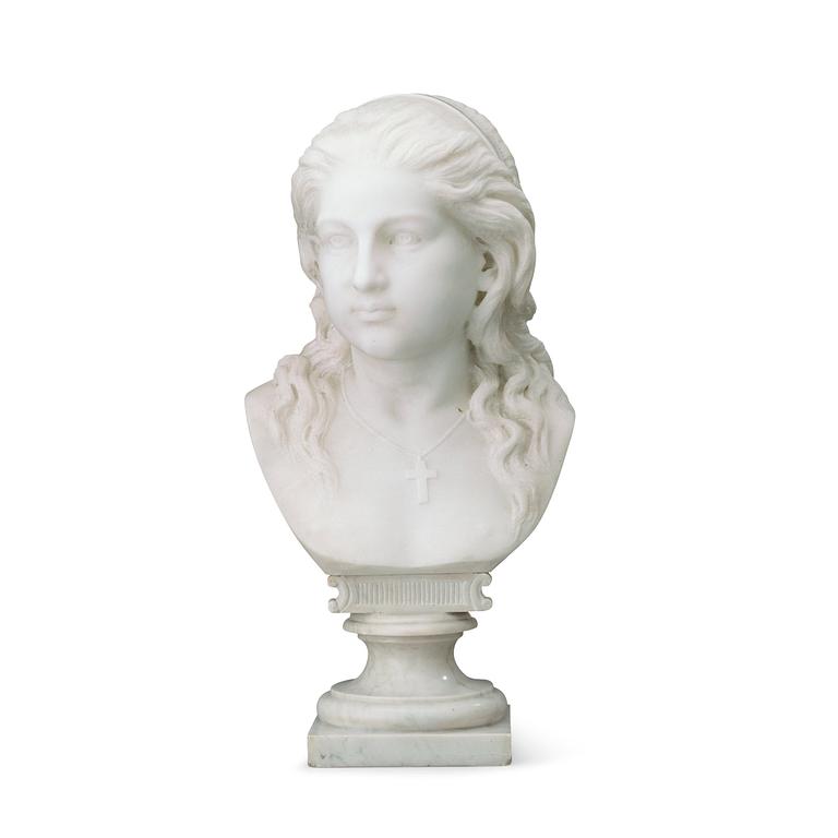 Gustaf Alfred Nyström, Young girl.