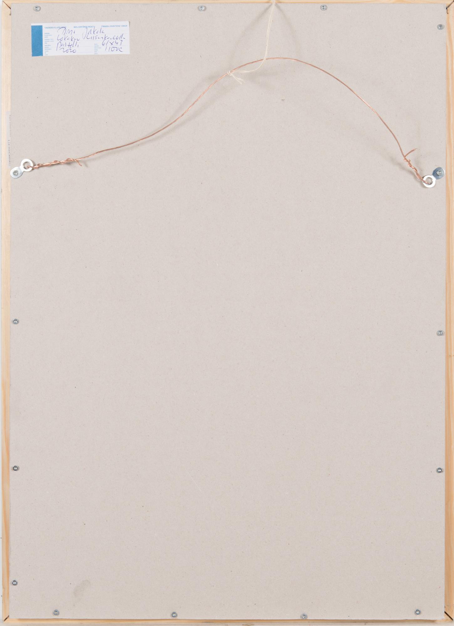 Timo Jakola, pastel, signed and dated 2020.