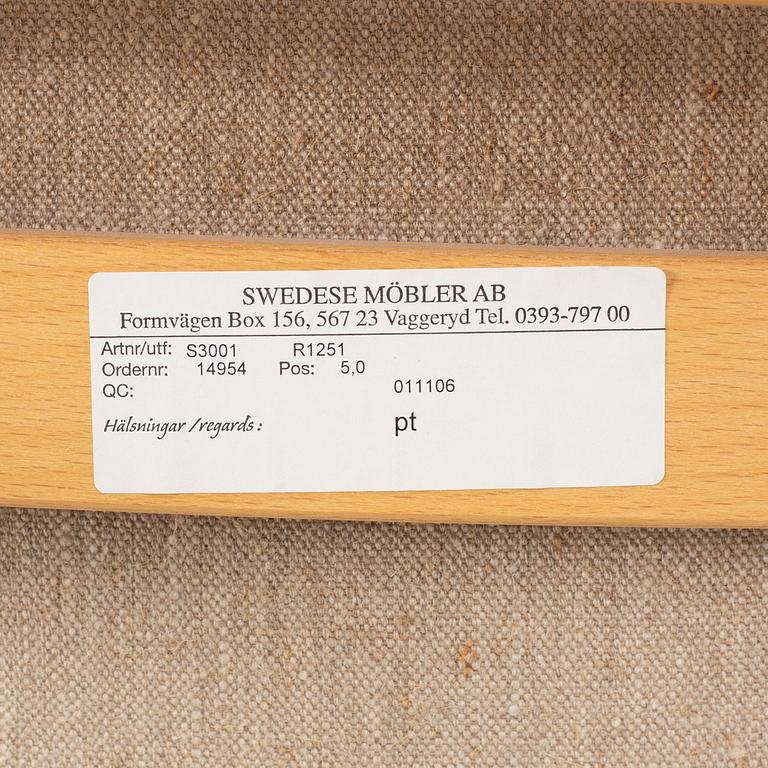 Yngve Ekström, armchair with footstool, "Lamino", Swedese.