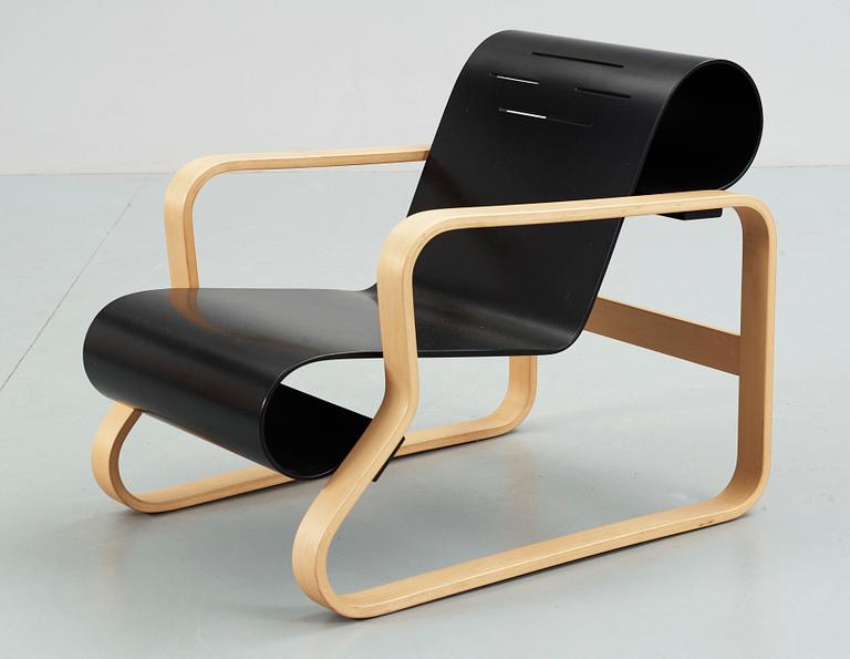 FÅTÖLJ, "Paimio", Alvar Aalto, för Artek, Finland.