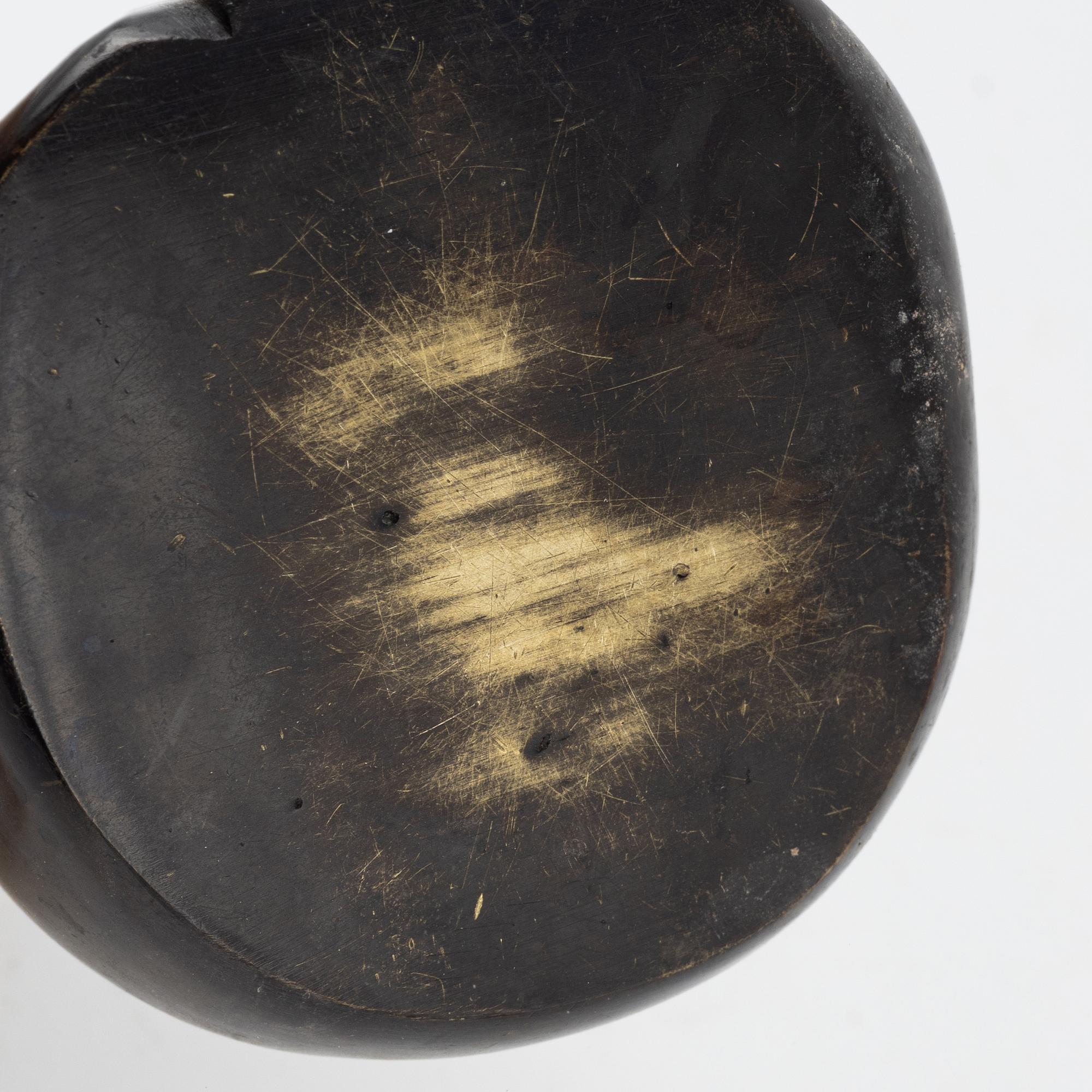 A Japanese bronze censer with cover, 20th Century.